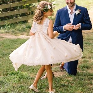 Beautiful BHLDN Flower Girl Dress